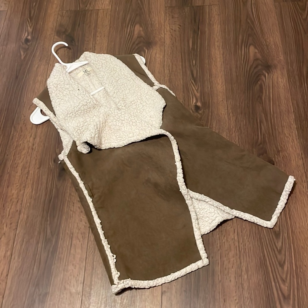 Warm fuzzy vest